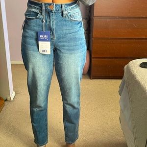 High Waisted Mom Jeans